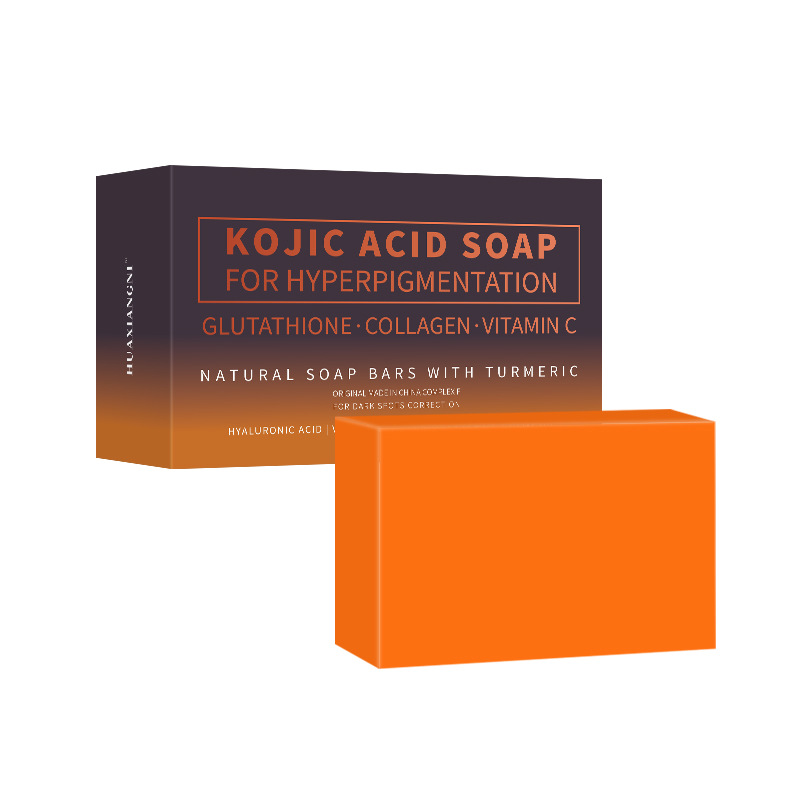 Kojic Acid Soap Lemon Papaya Soap Orange Flavor Handmade