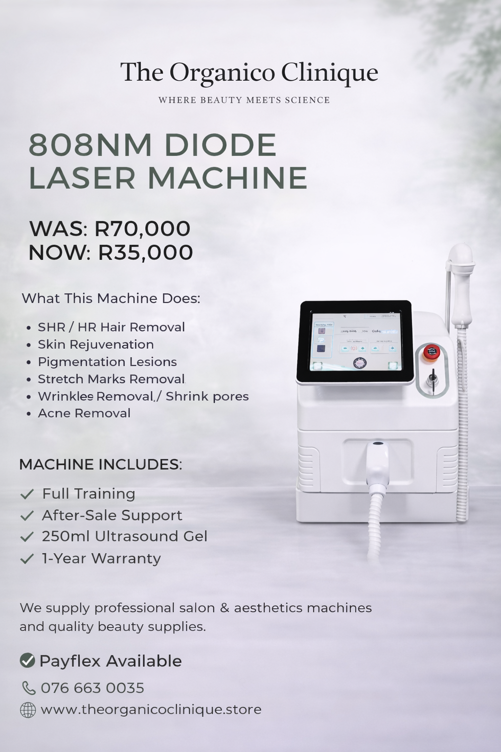 808NM Diode Laser Machine