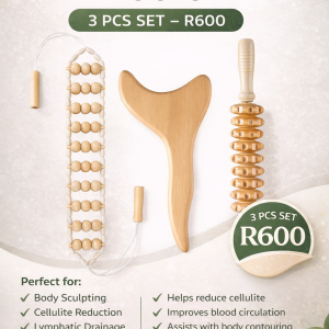 3pcs wood therapy tools