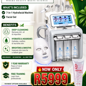 7-in-1 Hydrafacial Machine