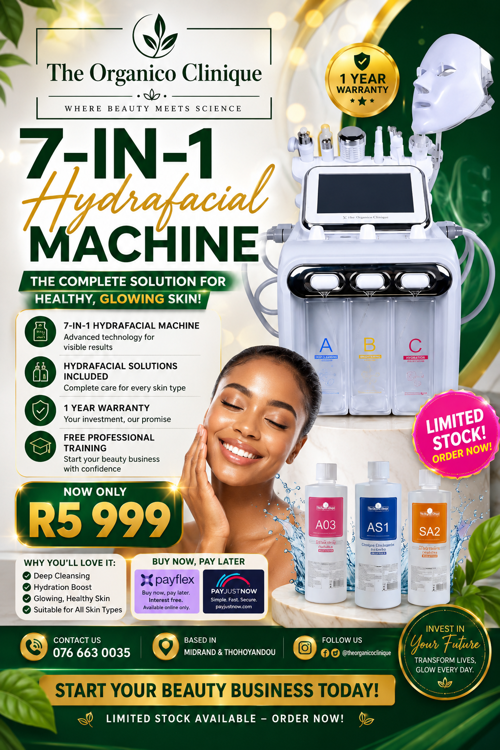 7IN1 HYDRAFACIAL MACHINE