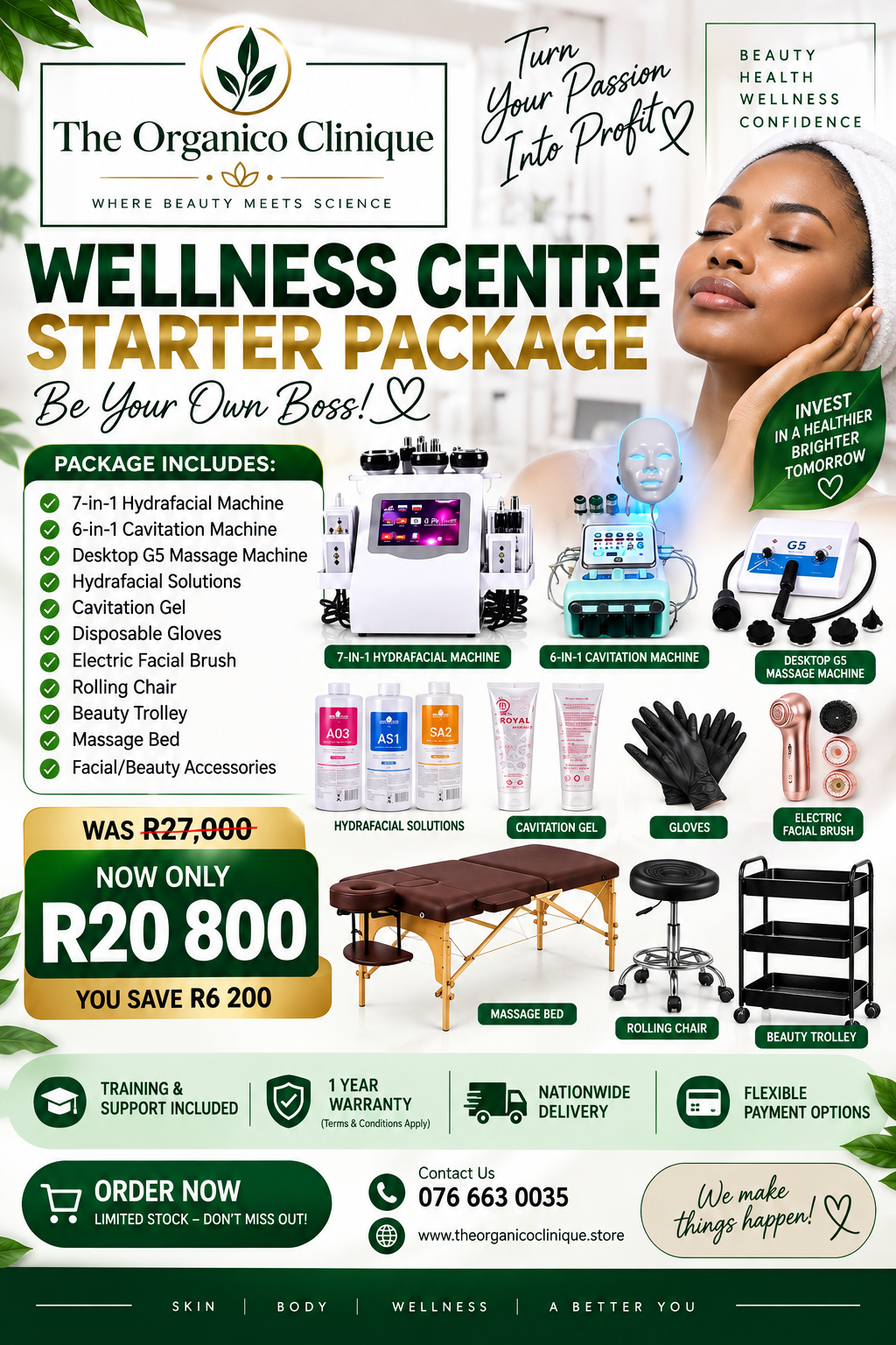 🌿 WELLNESS CENTRE STARTER PACKAGE 🌿
