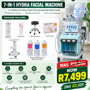 7-IN1- HYDRA FACIAL MACHINE SET