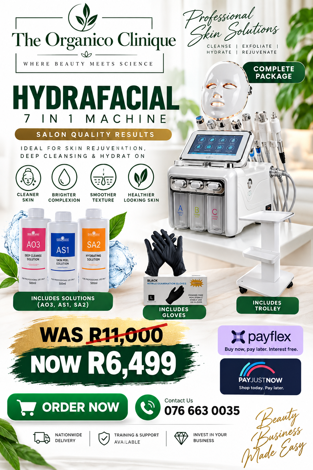 7in1 hydrafacial machine Weekend special